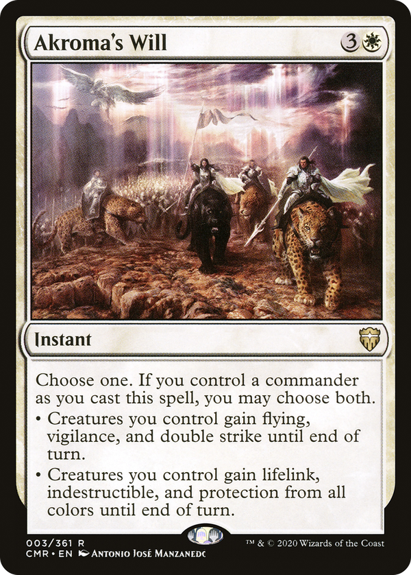 Akroma's Will (cmr)