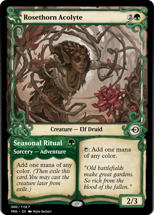 Rosethorn Acolyte // Seasonal Ritual (prm)