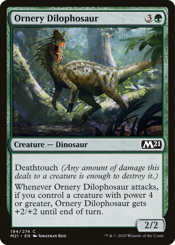 Ornery Dilophosaur (m21)