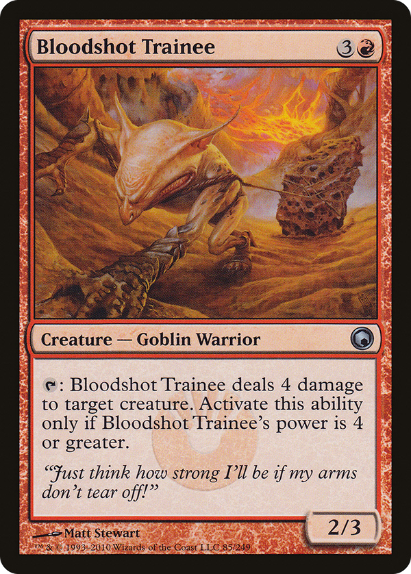 Bloodshot Trainee (som)