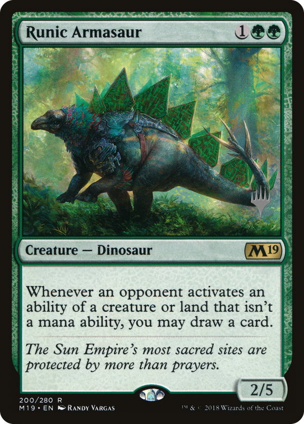 Runic Armasaur (pm19)