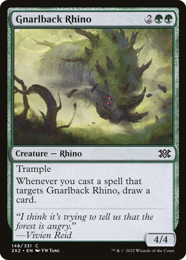 Gnarlback Rhino (2x2)