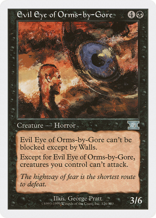 Evil Eye of Orms-by-Gore (6ed)