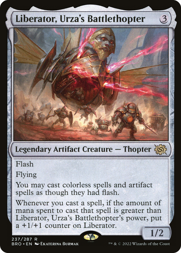 Liberator, Urza's Battlethopter (bro)