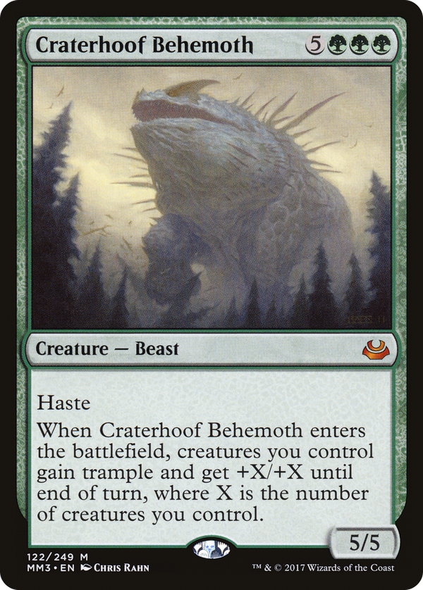 Craterhoof Behemoth (mm3)