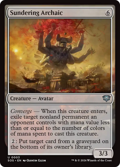 Sundering Archaic