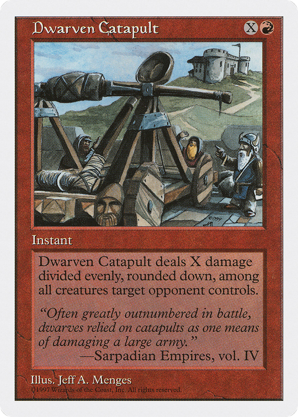 Dwarven Catapult (5ed)