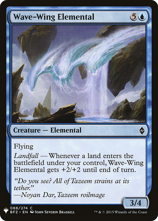 Wave-Wing Elemental (plst)