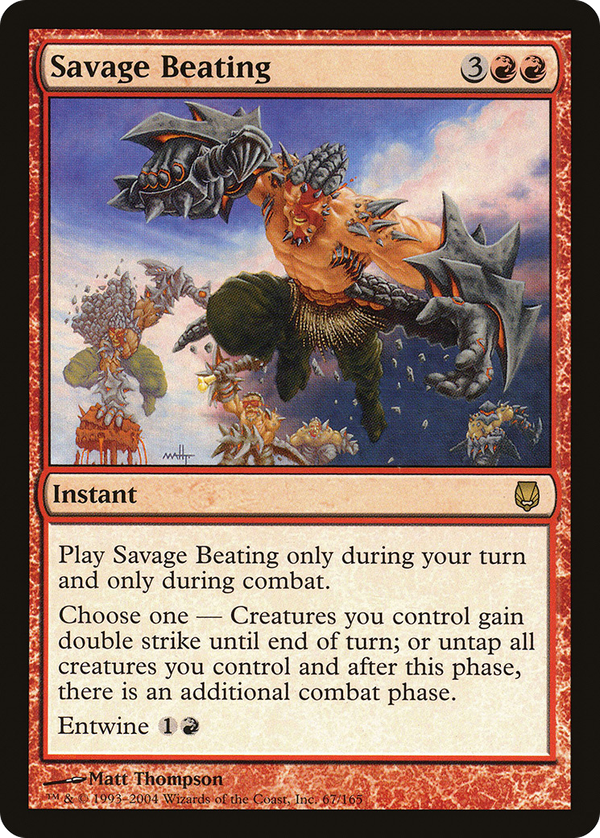 Savage Beating (dst)