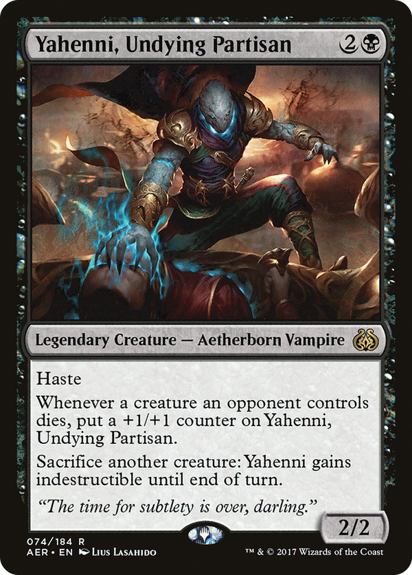 Yahenni, Undying Partisan (aer)