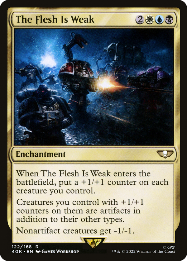 The Flesh Is Weak (40k)