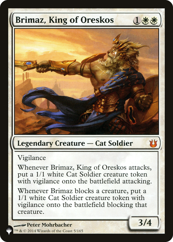Brimaz, King of Oreskos (plst)