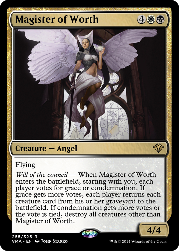 Magister of Worth (vma)