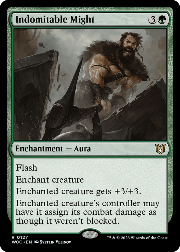 Indomitable Might (woc)