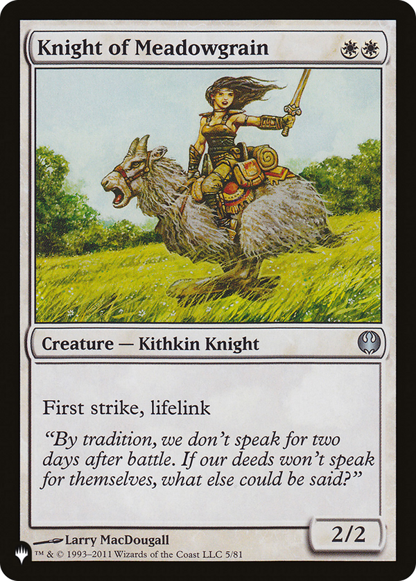 Knight of Meadowgrain (plst)