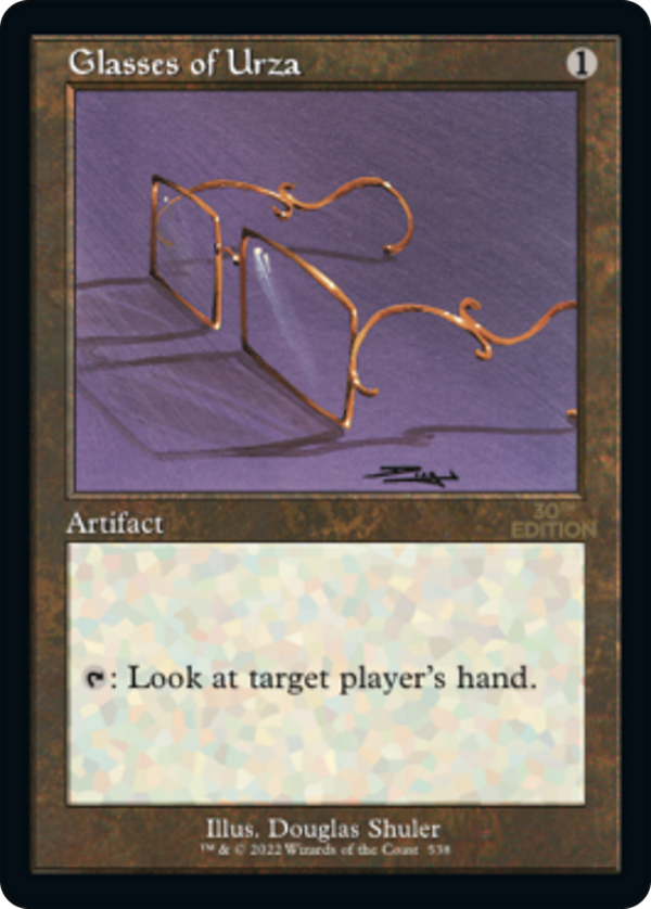 Glasses of Urza (30a)