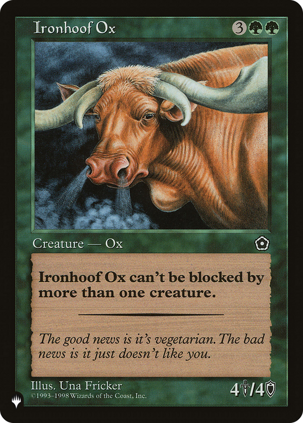 Ironhoof Ox (plst)
