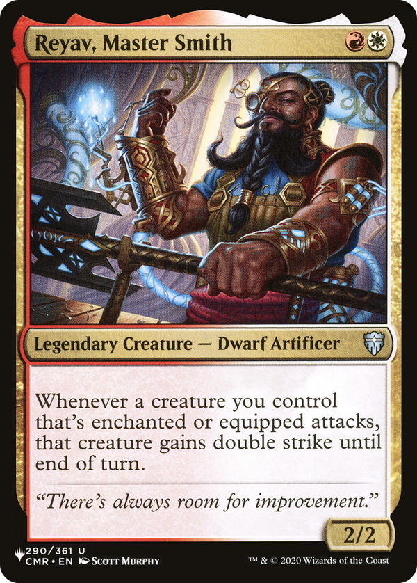 Reyav, Master Smith (plst)