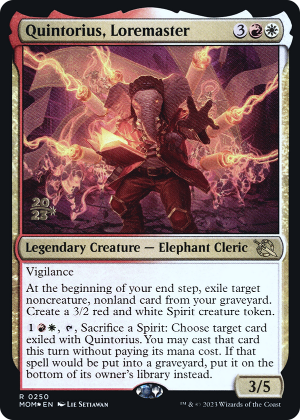 Quintorius, Loremaster (pmom)