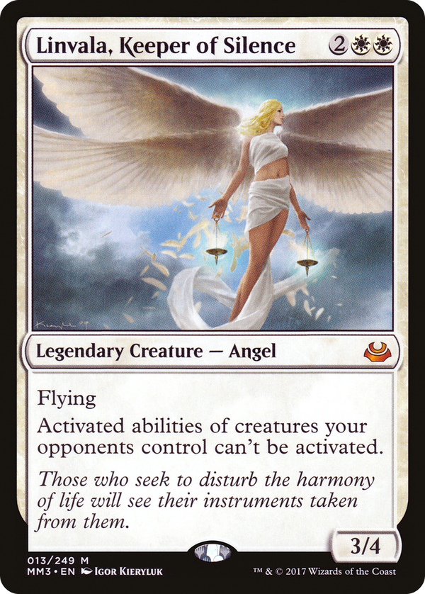 Linvala, Keeper of Silence (mm3)