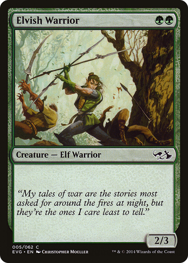 Elvish Warrior (evg)