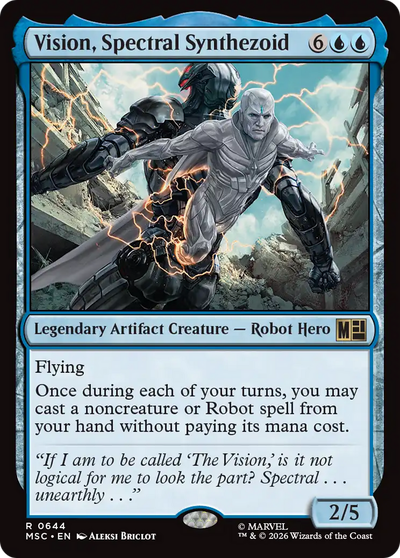 Vision, Spectral Synthezoid