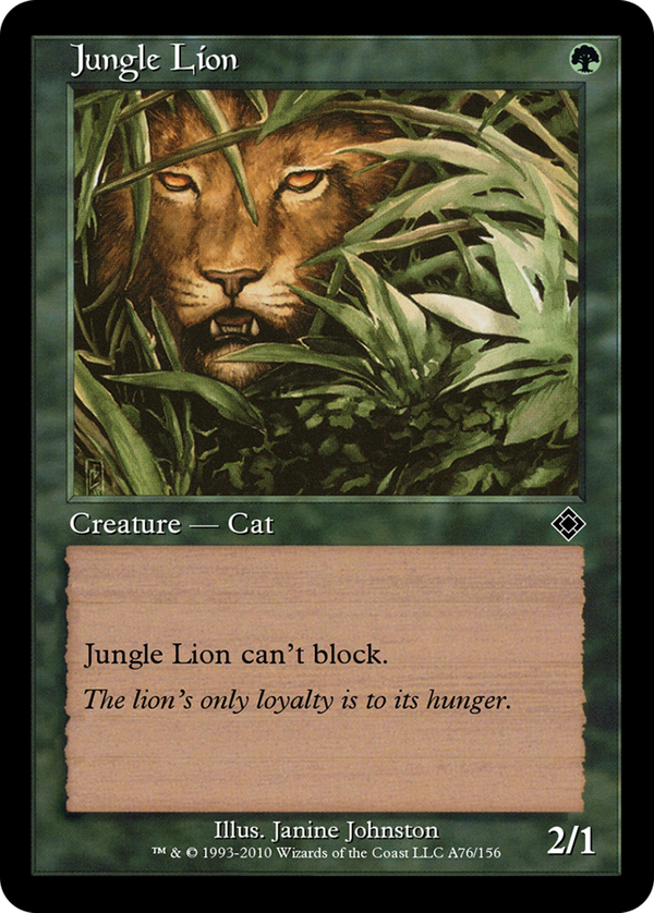 Jungle Lion (td0)