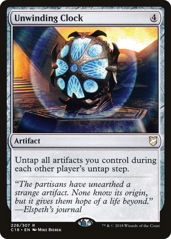 Unwinding Clock (c18)