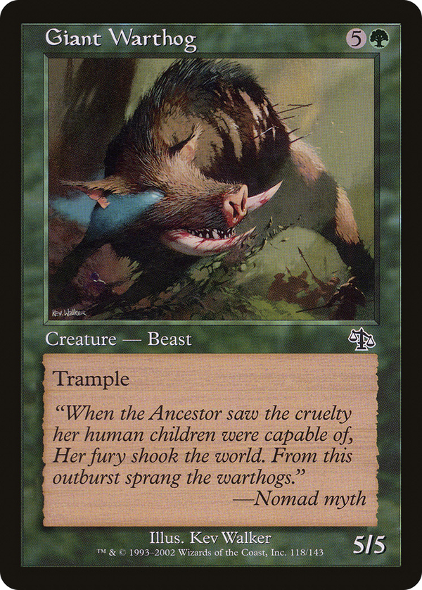 Giant Warthog (jud)
