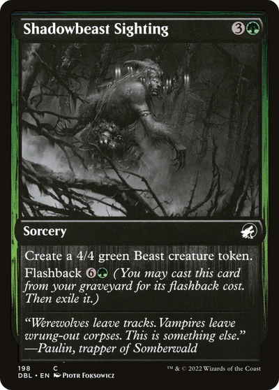Shadowbeast Sighting