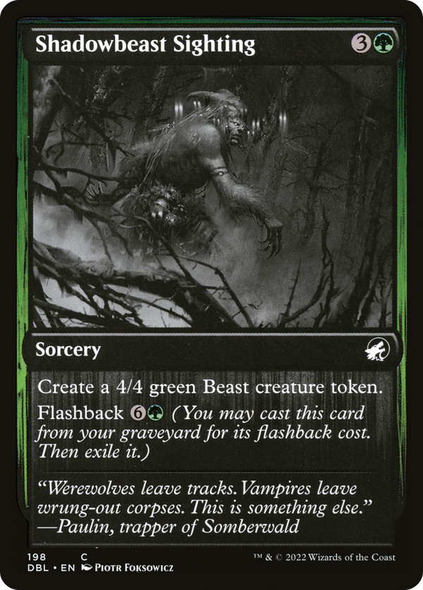 Shadowbeast Sighting (dbl)