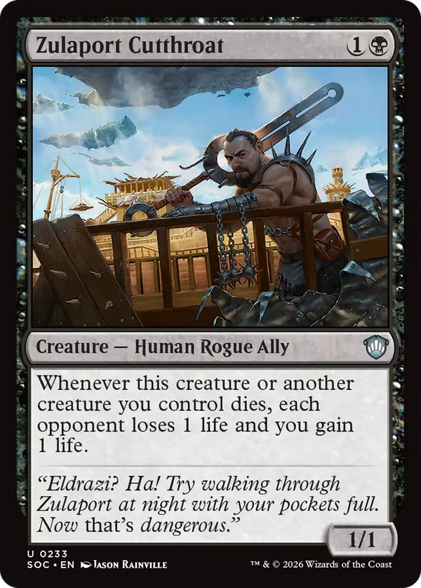 Zulaport Cutthroat (soc)