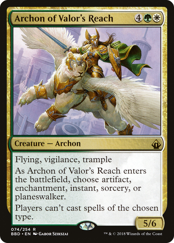 Archon of Valor's Reach (bbd)
