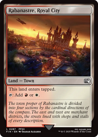 Rabanastre, Royal City