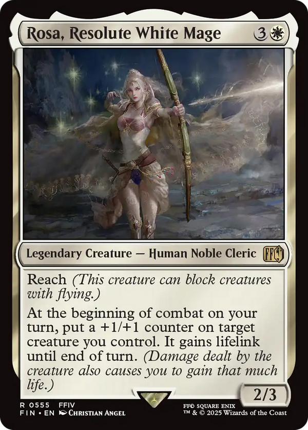 Rosa, Resolute White Mage (fin)