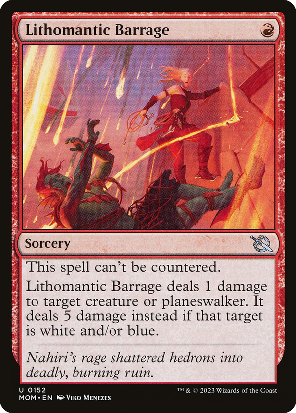 Lithomantic Barrage (mom)