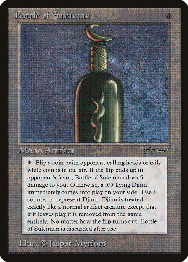 Bottle of Suleiman (arn)