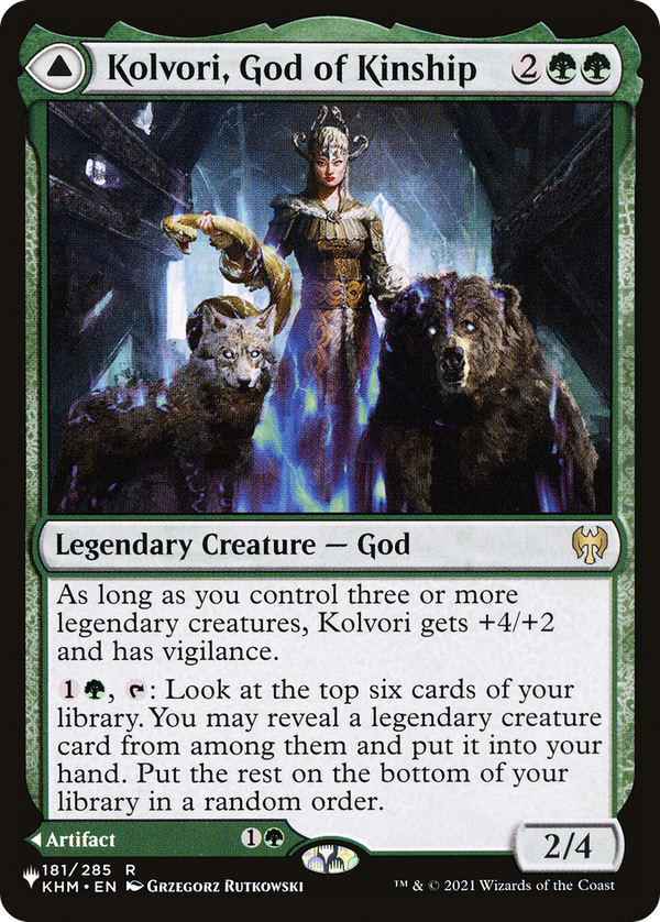 Kolvori, God of Kinship // The Ringhart Crest (plst)