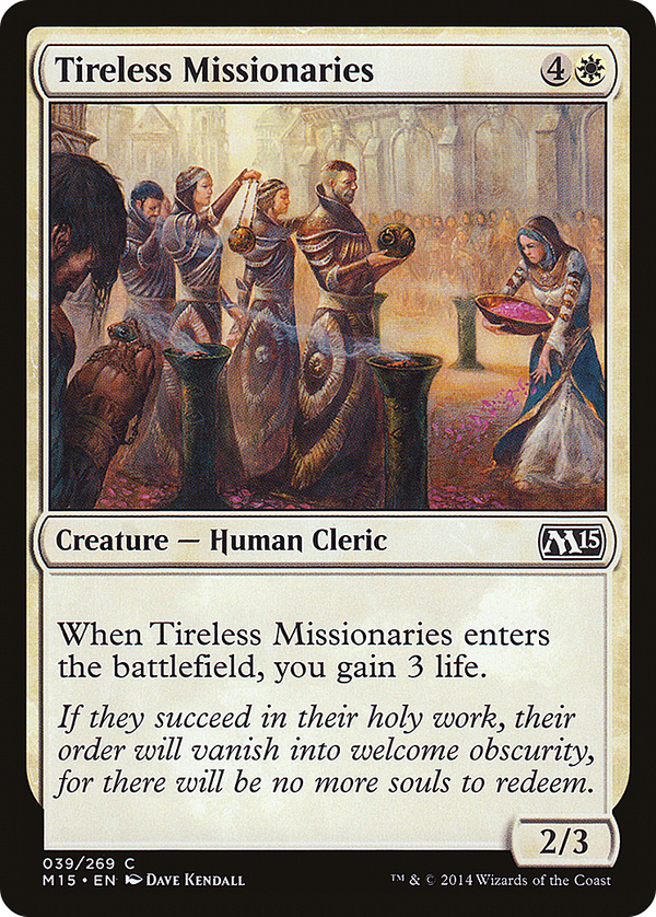 Tireless Missionaries (m15)
