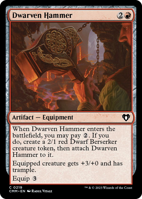 Dwarven Hammer (cmm)