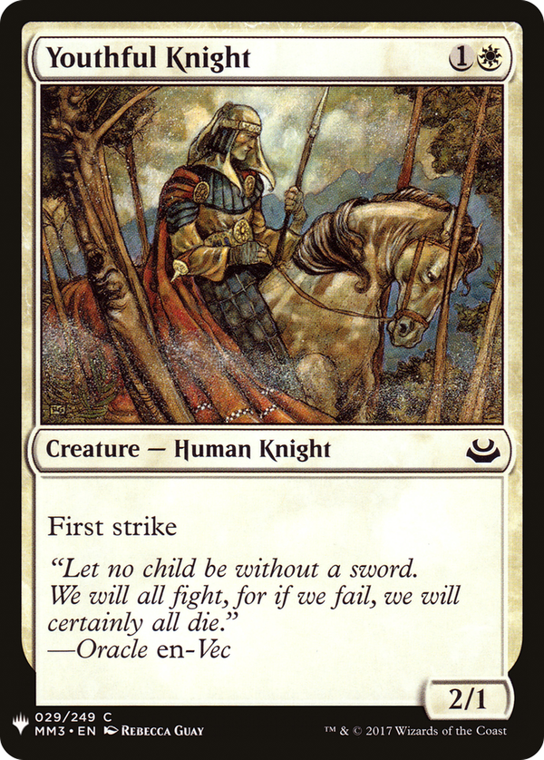 Youthful Knight (plst)
