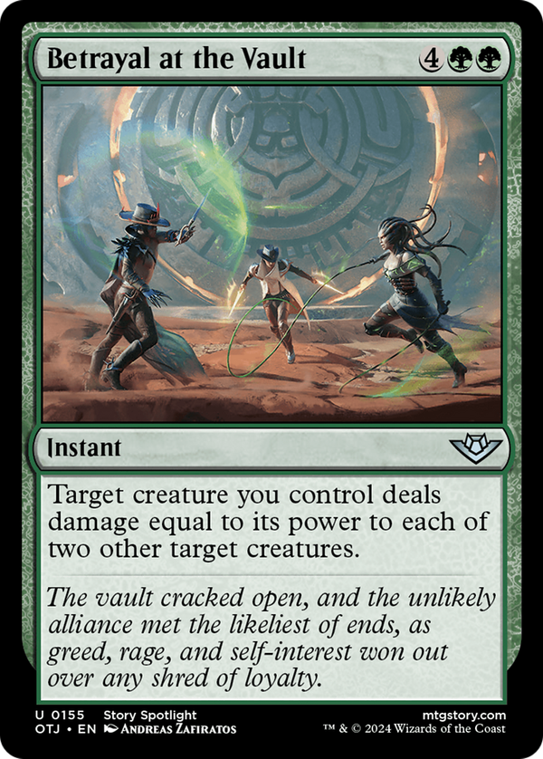 Betrayal at the Vault (otj)