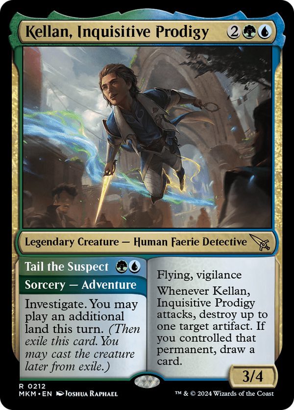 Kellan, Inquisitive Prodigy // Tail the Suspect (mkm)