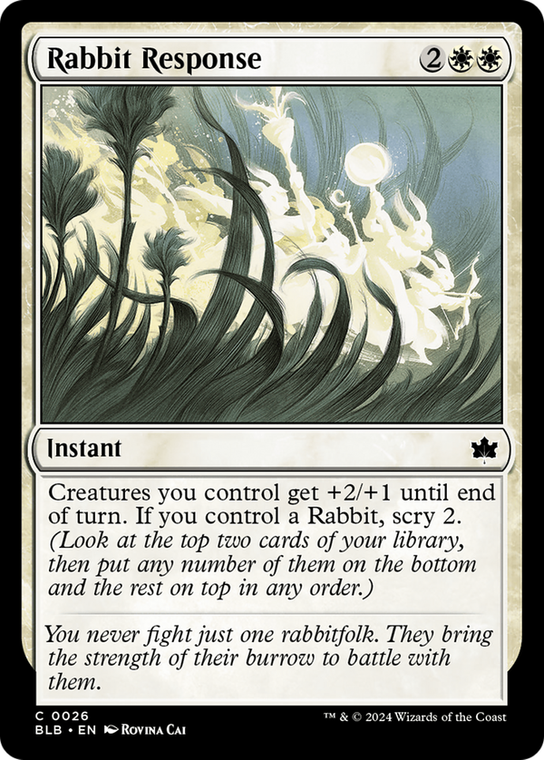 Rabbit Response (blb)