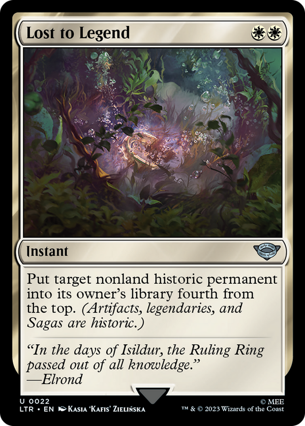 Lost to Legend (ltr)