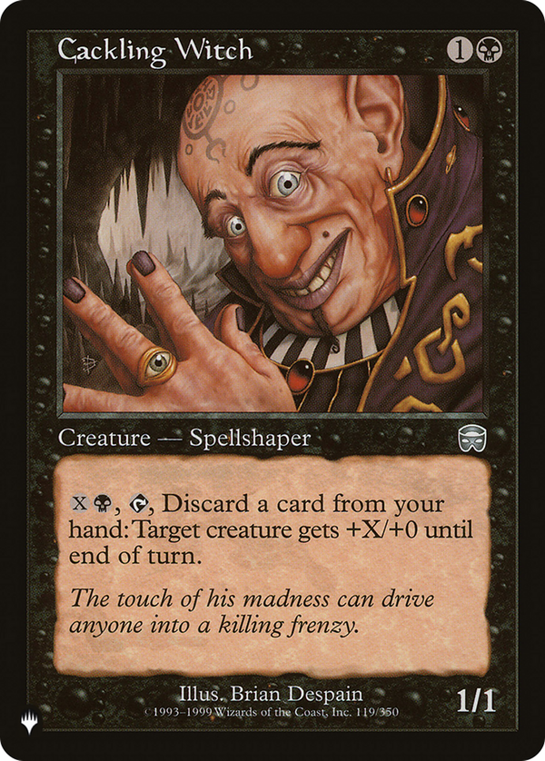 Cackling Witch (plst)
