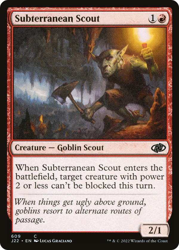 Subterranean Scout (j22)