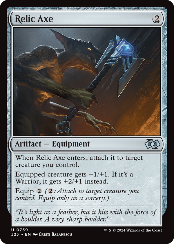 Relic Axe (j25)