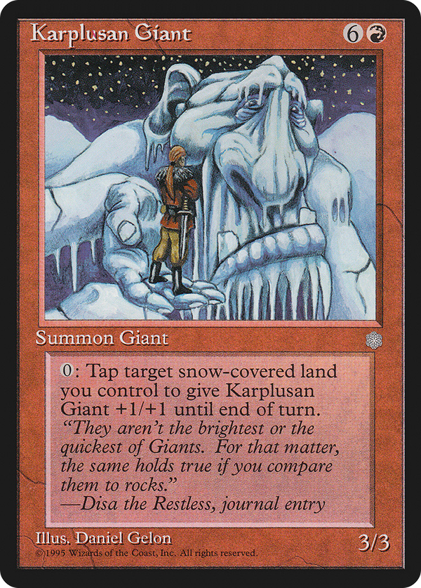 Karplusan Giant (ice)