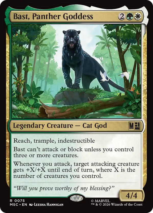 Bast, Panther Goddess (msc)